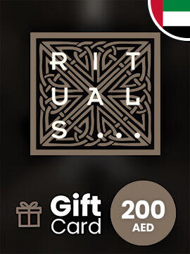 Rituals Gift Card 200 AED United Arab Emirates Rituals CD Key