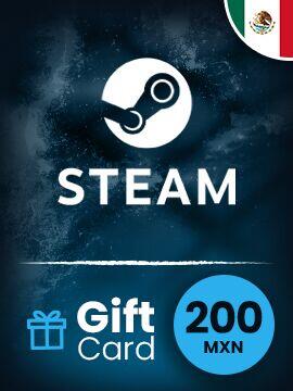 Steam Gift Card 200 MXN Mexico Steam CD Key