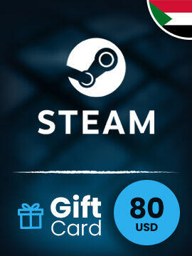 Steam Gift Card 80 USD Sudan Steam CD Key