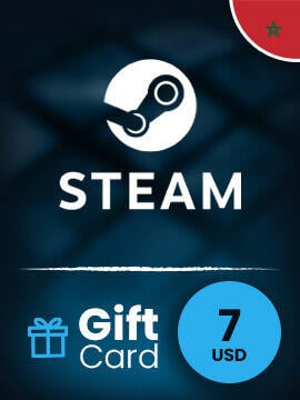 Steam Gift Card 7 USD Morocco Steam CD Key
