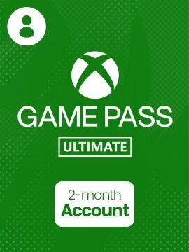 Xbox Game Pass Ultimate 2 Months XBOX Live Account