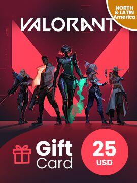 Valorant Gift Card 25 USD North America & Latin America Riot CD Key