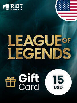 League of Legends Gift Card 15 USD United States Riot CD Key