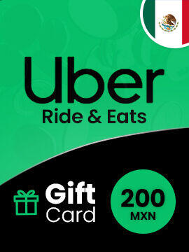 UBER Ride and Eats Voucher 200 MXN Mexico Uber CD Key