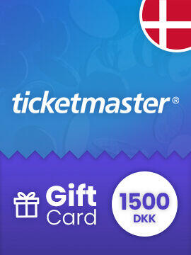 Ticketmaster Gift Card 1500 DKK Denmark Ticketmaster CD Key