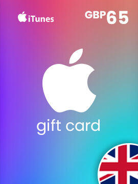 Apple iTunes Gift Card 65 GBP United Kingdom iTunes CD Key