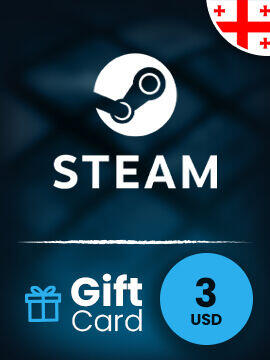 Steam Gift Card 3 USD Georgia Steam CD Key