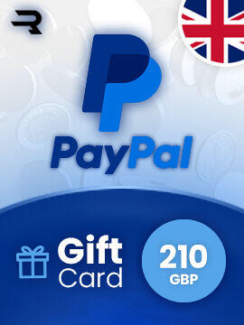 Rewarble PayPal Gift Card 210 GBP United Kingdom CD Key
