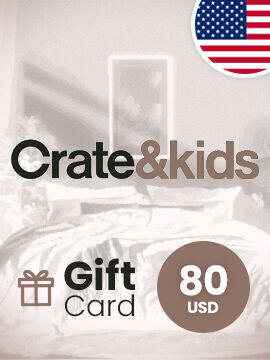 Crate & Kids Gift Card 80 USD United States Crate Barrel CD Key