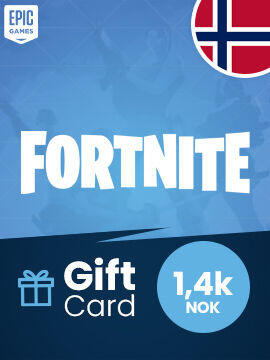 Fortnite Gift Card 1400 NOK Norway Epic Games CD Key