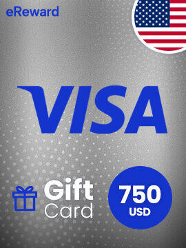 Prepaid Visa eReward Gift Card 750 USD United States eReward CD Key