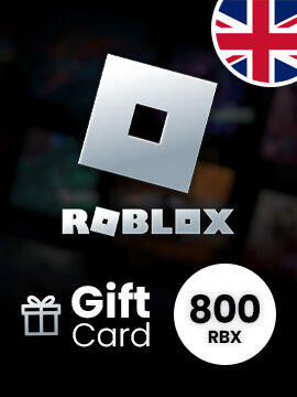 Roblox Card 800 Robux United Kingdom Roblox CD Key