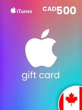 Apple iTunes Gift Card 500 CAD Canada iTunes CD Key