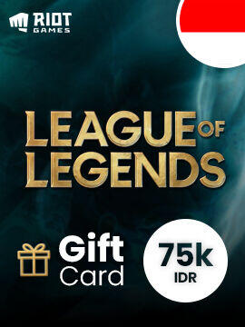 League of Legends Gift Card 75000 IDR Indonesia Riot CD Key