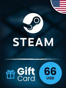 Steam Gift Card 66 USD United States Steam CD Key