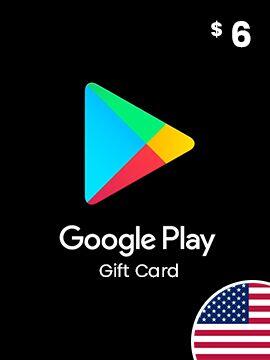Google Play Gift Card 6 USD United States Google Play CD Key