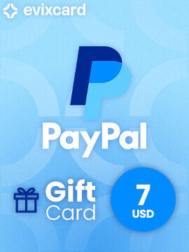 EvixCard PayPal Gift Card 7 USD by EvixCard CD Key