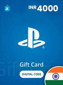 PlayStation Network Gift Card 4000 INR India PSN CD Key