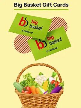 Bigbasket Gift Card 500 INR India Bigbasket CD Key