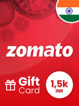 Zomato Gift Card 1500 INR India Zomato CD Key
