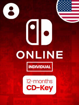 Nintendo Switch Online Individual Membership 12 Months United States Nintendo CD Key