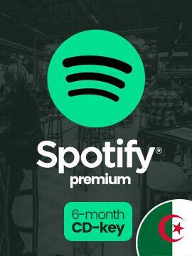 Spotify Premium 6 Months Algeria Spotify CD Key