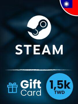Steam Gift Card 1500 TWD Taiwan Steam CD Key