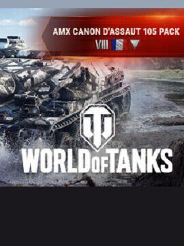 World of Tanks — AMX Canon d'assaut 105 Pack (VIII French Tank Destroyer) Steam CD Key