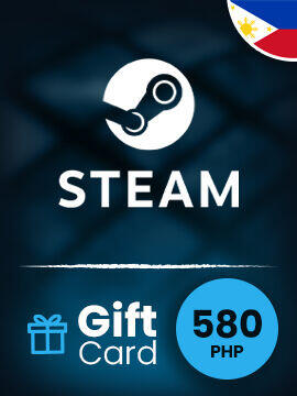 Steam Gift Card 580 PHP Philippines Steam CD Key