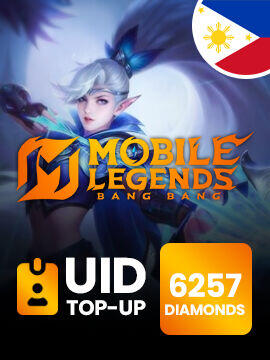 Mobile Legends 6257 Diamonds ( 5274 + 983 Bonus ) Philippines Mobilelegends UID Top-up