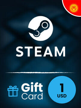 Steam Gift Card 1 USD Kyrgyzstan Steam CD Key