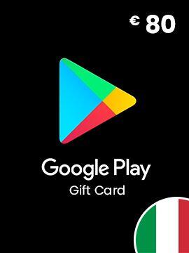 Google Play Gift Card 80 EUR Italy Google Play CD Key