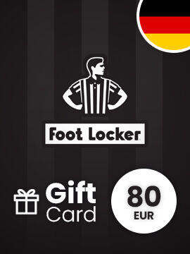 Foot Locker Gift Card 80 EUR Germany Foot Locker CD Key