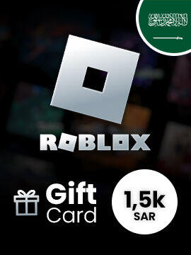 Roblox Card 1500 SAR Saudi Arabia Roblox CD Key