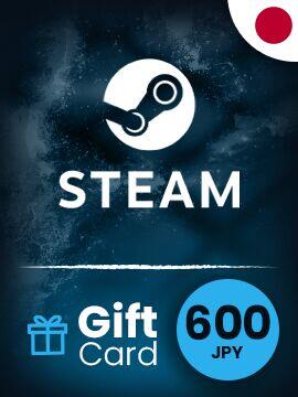 Steam Gift Card 600 JPY Japan Steam CD Key