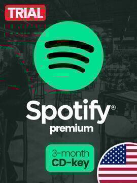 Spotify Premium Trial 3 Months United States (NEW ACCOUNTS ONLY) Spotify CD Key