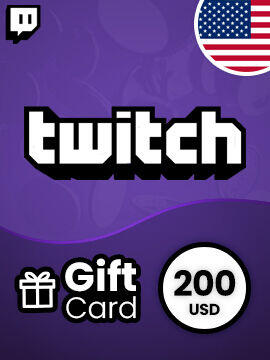 Twitch Gift Card 200 USD United States twitch CD Key
