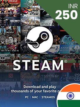 Steam Gift Card 250 INR Steam CD Key