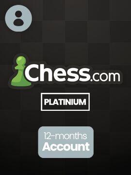 Chess.com Platinum Subscription 12 Months Chess.com Account