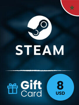 Steam Gift Card 8 USD Morocco Steam CD Key