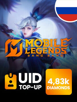 Mobile Legends 4830 Diamonds ( 4003 + 827 Bonus ) Russia Mobilelegends UID Top-up
