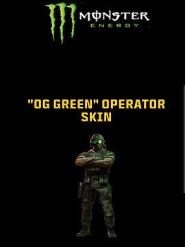 Call of Duty: Modern Warfare 4 Operator Skin OG Green (PS4/PS5/XBOX ONE/XBOX SERIES X/PC) Official Website CD Key