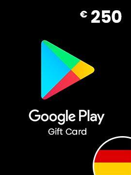 Google Play Gift Card 250 EUR Germany Google Play CD Key