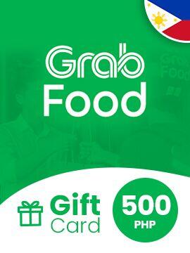 GrabFood Gift Card 500 PHP Phillipines Grab CD Key