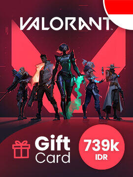 Valorant Gift Card 739000 IDR Indonesia Riot CD Key
