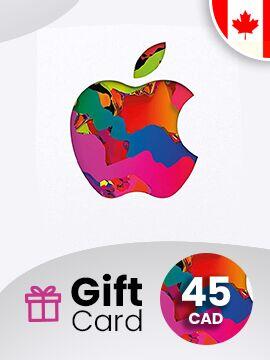 Apple Gift Card 45 CAD Canada Apple CD Key