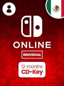 Nintendo Switch Online Individual Membership 12 Months Mexico Nintendo CD Key