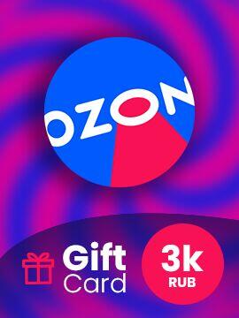 Ozon.ru Gift Card 3000 RUB Ozon.ru CD Key