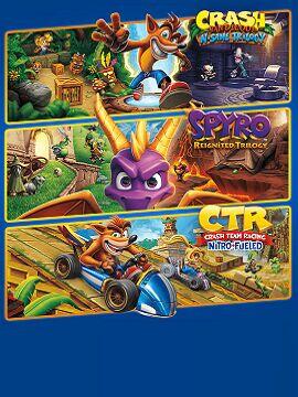 Crash + Spyro Triple Play Bundle XBOX One/Series X|S Account