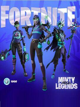 Fortnite Minty Legends Pack + 1000 V-Bucks Europe XBOX Series X|S CD Key